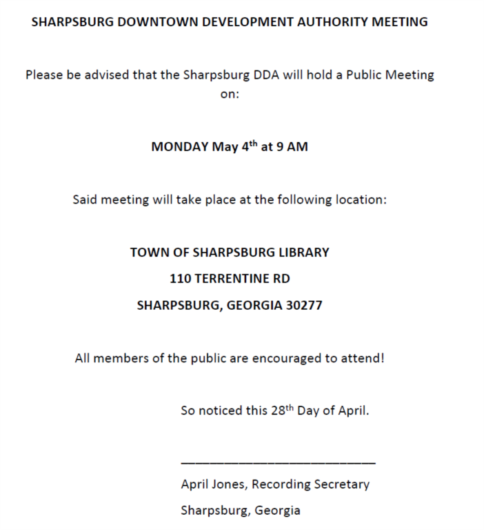 DDA Meeting 5 4 26